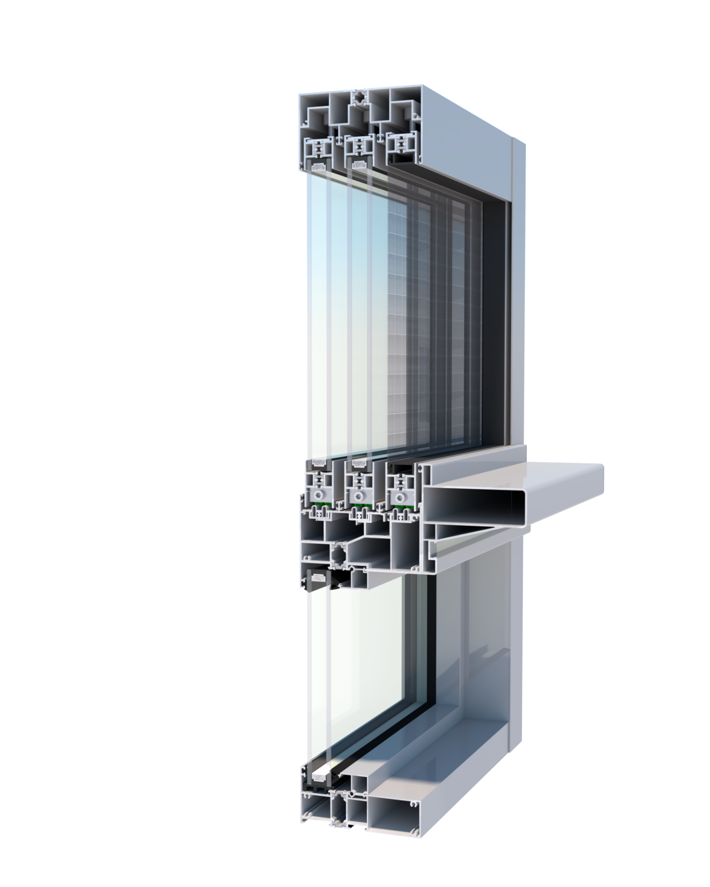 L128TB panoramic sliding window